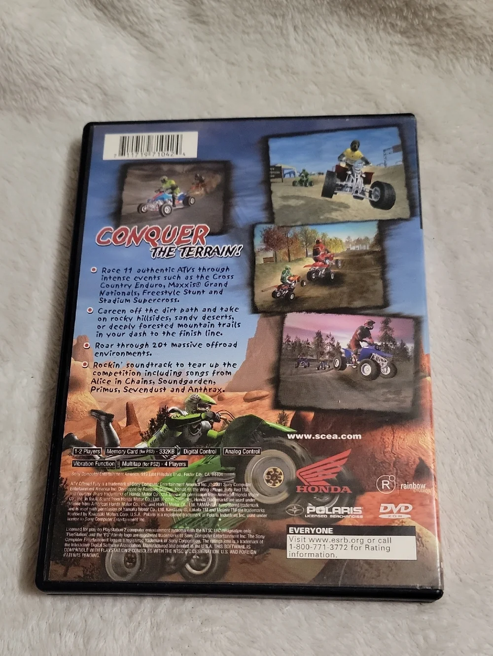 ATV Offroad Fury PlayStation 2
